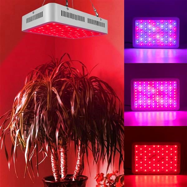 

Hot selling 1000W Dual Chips 380-730nm Full Light Spectrum LED Plant Growth Lamp White high quality Grow Lights