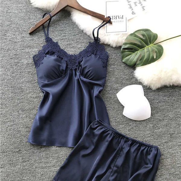 

womens satin sling sleepwear lingerie lace night underwear set women sleep wear pijamas *s, Black;white