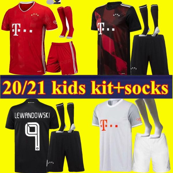 

nwe bayern munich 20 21 sane coutinho soccer jersey lewandowski hernandez nianzou muller football shirt naruka kids munchen 2020 2021, Black;yellow
