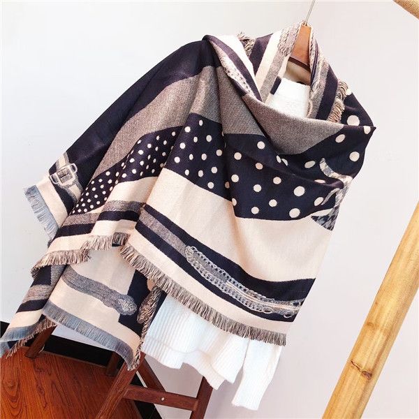 

selling men and women autumn and winter thick style wool scarf shawl fashionwomen autumn and winter scarf, Blue;gray