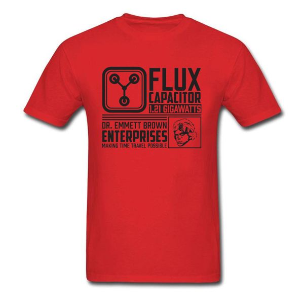 

печатный flux capacitor back to the future t-shirt для мужчин на продажу valentine day o образным вырезом с коротким рукавом майка с капюшон