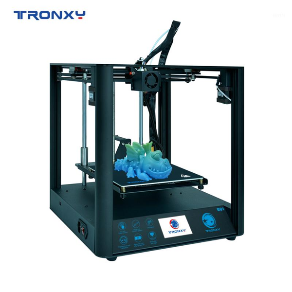 

printers 2021 tronxy d01 3d printer with industrial linear guide and titan extruder corexy structure printing flexible filament1