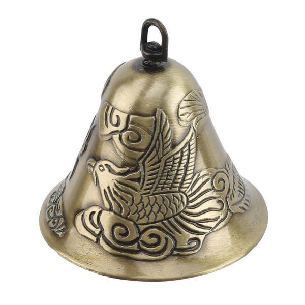 

bells feng shui mini-feng shui chinese dragon charm bell and phoenix figure decor bells for decoration