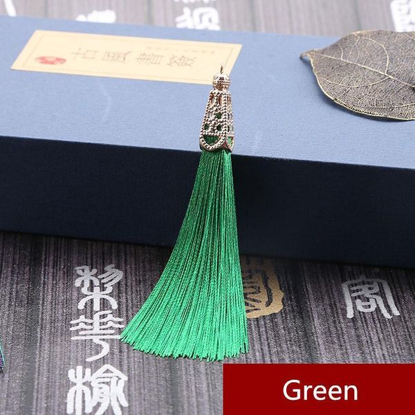 

2pc mini metal pagoda tassel jewelry curtain garments decorative accessories diy key cell phone bag fringe trim tassels pendant h qylqrp