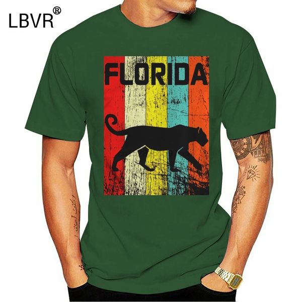 

men tshirt vintage retro florida t-shirt florida state fl panther 70s cool cool printed t-shirt tees sport hooded sweatshirt hoodie