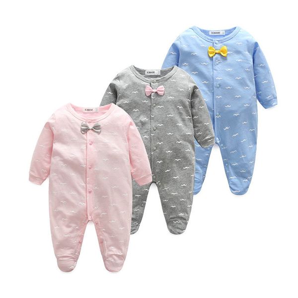 

autumn baby girl clothes newborn baby boys rompers fall infant jumpsuit toddler clothing winter long sleeve kids outfits t200706, Blue