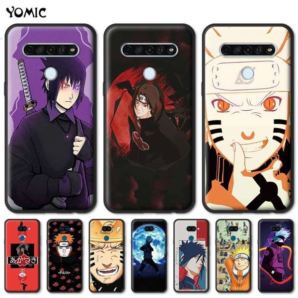 

3naruto akatsuki case is lg k41s k50 q60 k61 g6 k50s k40s g7 g8 thinq k40 k51s k71 k42 k52 k31 black, soft set tpu phonecf1