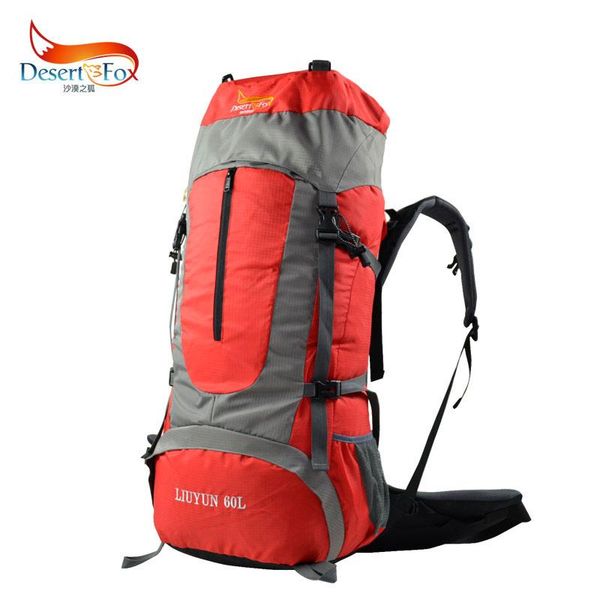 

outdoor bags 60l camping trip mountaineering bag large capacity shoulders waterproof nylon hiking a5152