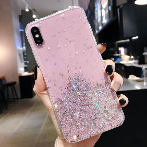 

43fgfor glitter phone case huawei mate honor 9a 9x x10 20s 7a 7s 7c 7x 10 20 20x 30 8a 8s 8x 8 9 nova 7 7se pro lite back cover