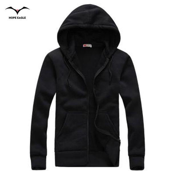 

new 2020 men hoodie homme spring & autumn period mens hoodies outerwear male casual coat brand zipper hoodies &sweatshirts xxl y0111, Black