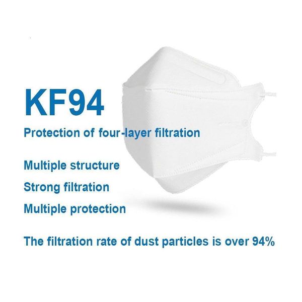 

version mask wholesale of kf94 kf94 for korean dustproof and breathable protection k95 pm2.5 face masks independent packaging