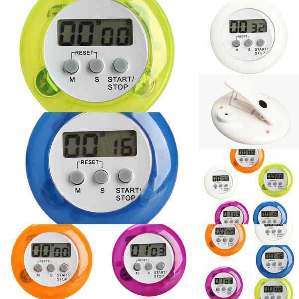 

candy color magnetic lcd countdown digital with stand kitchen practical cooking timer alarm clock 2 nao1y