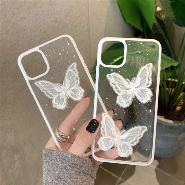 

ocean star lace butterfly day south korea ins new 11 12pro max x xs xr / mini mobile phone case