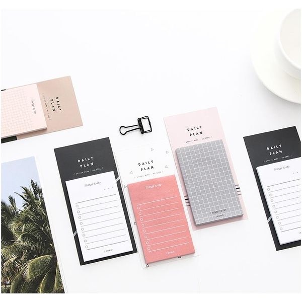 

mohamm 50 sheets lot to do list check list sticky notes memo pad notepad school office supplies stationery f sqcmsn