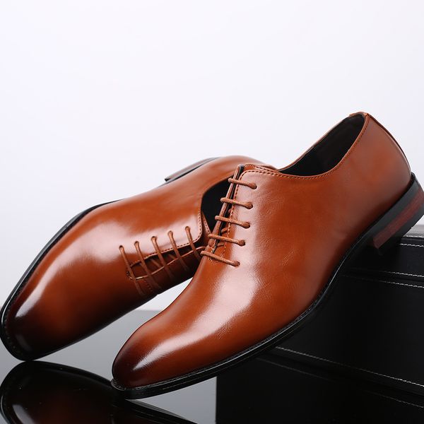 

2020 male for soft man artificial leather shoes size 38-48 fdpj, Black
