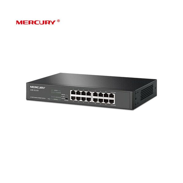 

mercury 16 port gigabit switch ethernet steel switch rack 10/100/1000mbps full half duplex vlan ( sg116d )