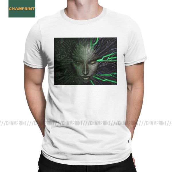

vintage system shock pc game rpg hacker citadel shodan short sleeve gift idea clothes sport hooded sweatshirt hoodie men t shirt