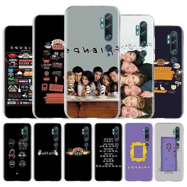 

друзья телешоу телефона чехол для xiaomi mi poco x3 nfc x2 примечание 10 lite 9т cc9e a2 f2 pro soft back cover коке shell fundas xapa