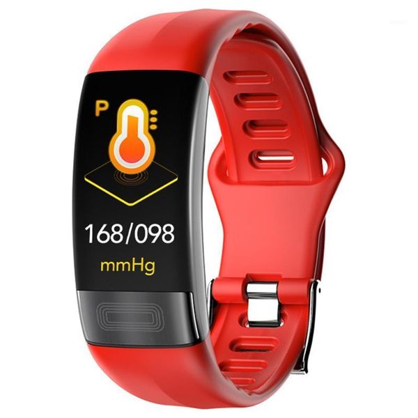 

multi-function sport mode waterproof ppg + ecg smart bracelet waterproof wristband smart touch bracelet1