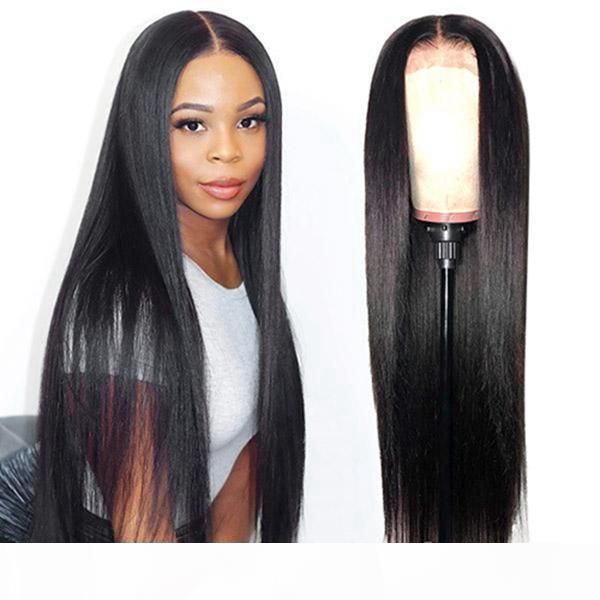 

ishow 28 30inch brazilian water loose deep straight long human hair wigs middle part peruvian curly none lace wigs indian hair body, Black;brown