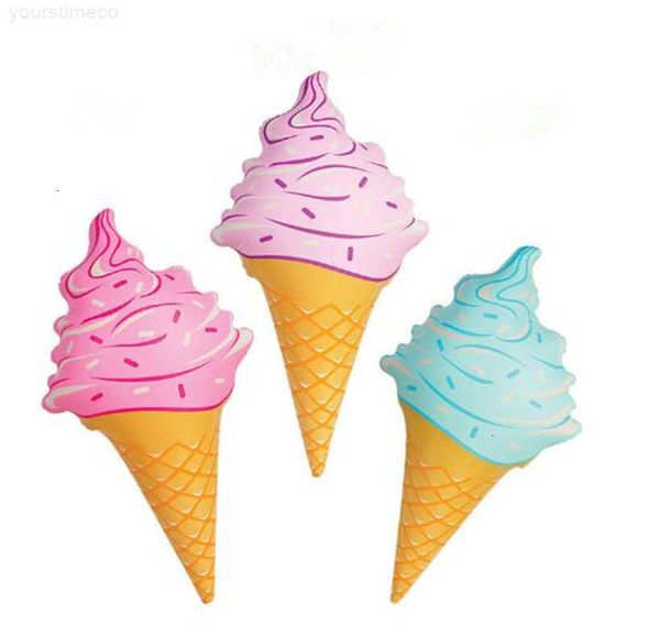 

float pool water fun swim toys ring inflatable birthday ice cream shape funny swimming tool ing