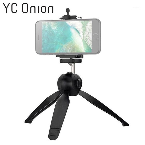 

tripods mini selfie tripod universal table vlog phone holder stand pole for go pro hero sjcam yi osmo action camera accessories1