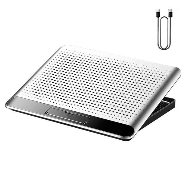 

lapaluminum alloy 6 gear adjustable radiator support silent portable cooler k1ab1