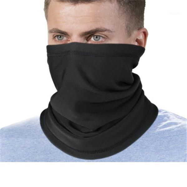 

cycling caps & masks face mask fleece outdoor sport shield for winter keep warm and windproof bike activity men or women1, Black