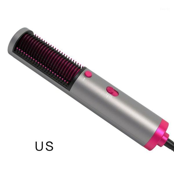 

hair straightener heat hair ceramic curler air comb straight volume care for men beard straightener comb1