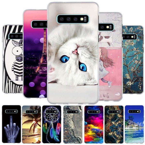 

3d silicone shell of samsung galaxy s10 2019, rear shell of samsung galaxy s 10