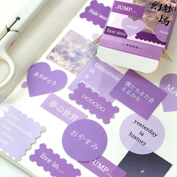 

50шт в упаковке смазливой английского blessing наклейка planner наклейка art supplies наклейка дневник эстетической канцтовары bbyrum wrhome