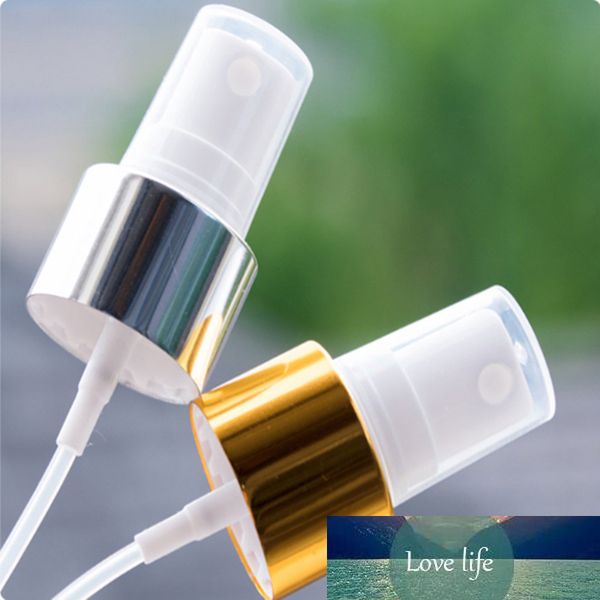 

wholesale 20/410 24/410 golden silver mist sprayer for cosmetic bottle