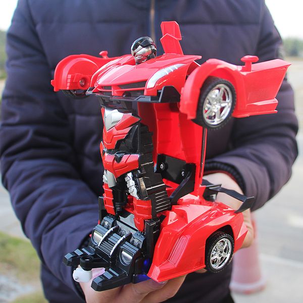 

xycq rc transformation sports vehicle model robots cool deformation car kids toys gifts for boys