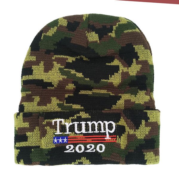 

2020tump камуфляжная шерстяная шапка вышитая вязаная шляпа термоуловерная шляпа новая прибытие 8 5lm m2
