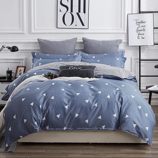 

bedding sets set twin full  king size single bed duvet cover print linen quilt covers xf755-71