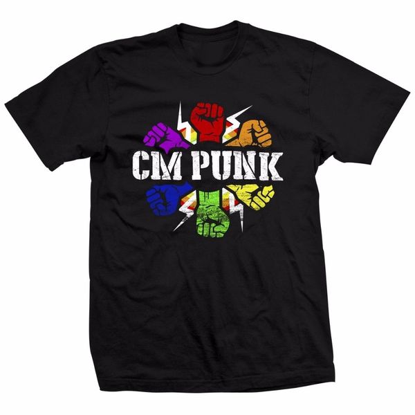 

new short-sleeve t-shirt summer o-neck tees cm punk pride offiziell bis in the world t shirt sport hooded sweatshirt hoodie