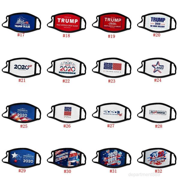 

a-face trump masks 40 styles anti-dust women men fashion ice silk fabric washable united states flag mask dhd620