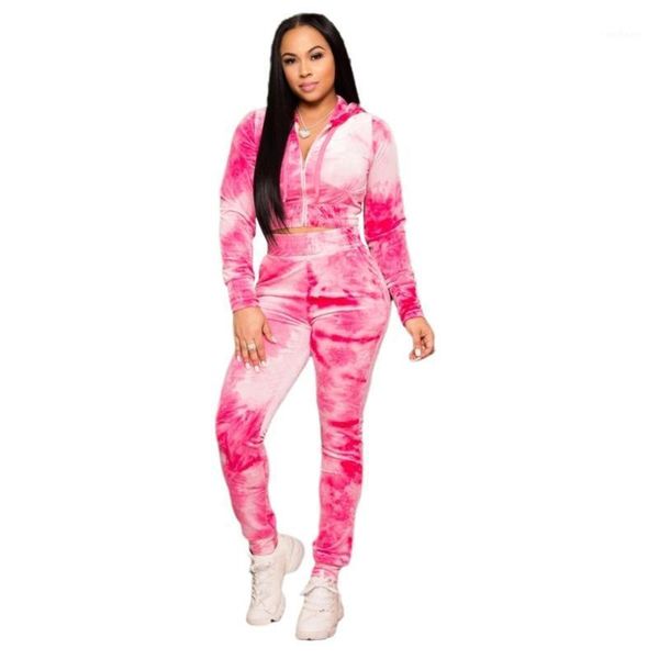 

fashion casual women autumn set streetwear tracksuit female 2 two piece outfits crop hoodies+pants tracksuit women sweatsuit1, White