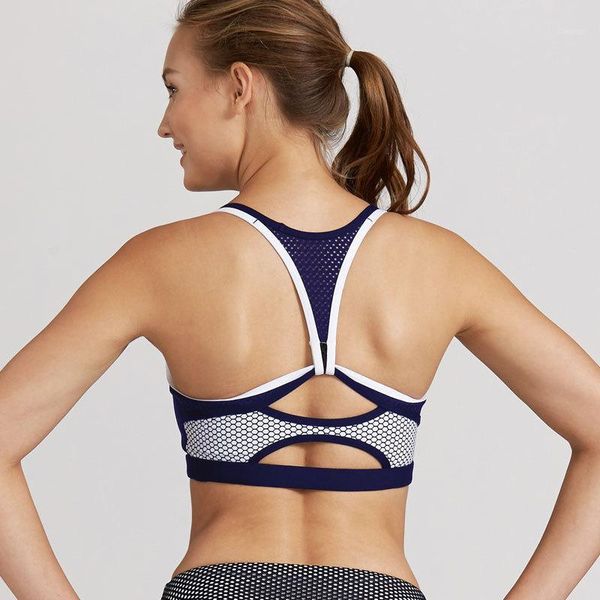 

gym clothing beauty back-sports brassiere wireless bra running fitness -resistant yoga sports underwear /301, White;black