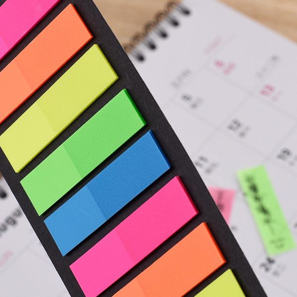 

creative transparent fluorescent planner stickers classification index stickers bookmarker memo pad creative transparent bbywmc lipper