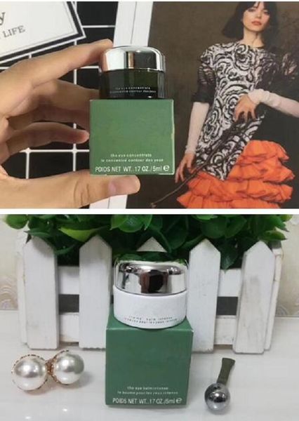 

01 2pcs/lot the eye concentrate and the eye balm intense eye care cream 5ml/pcs sample size shopping