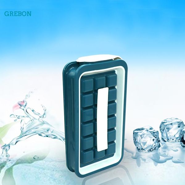 

sile flush для подноса куба льда кубика с крышкой бар diy напитки для виски домашний фруктовый мяч форма пищевой кухонный инструмент формы и