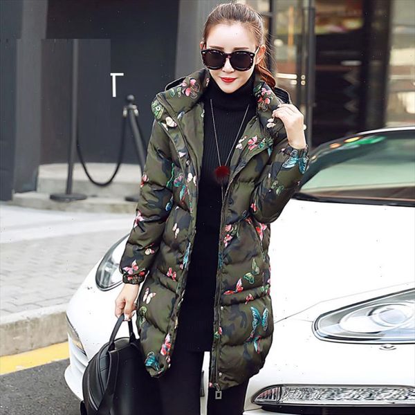 

new women jacket winter coat ladies hooded warm plus size coat women autumn winter 9wt029 drop shipping, Black