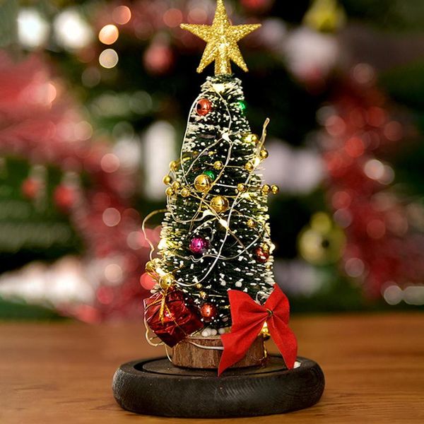 

christmas theme led light xmats tree fairy string light glass dome deskchristmas lantern decor ornaments pendants