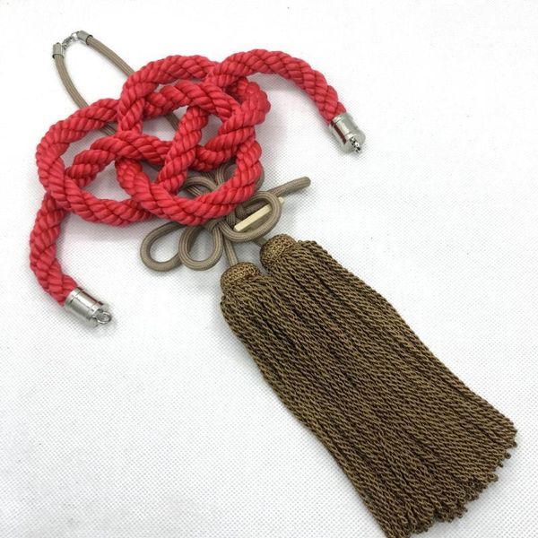 

interior decorations 2pcs jp junction produce model kintsuna tan kiku knot for auto car rearview mirror chinese lucky charms tie1