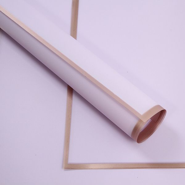 

20pcs/pack florist wrapping wedding valentine day flower bouquet gift wrapped paper waterproof bronzing 60*60cm 8 n843r