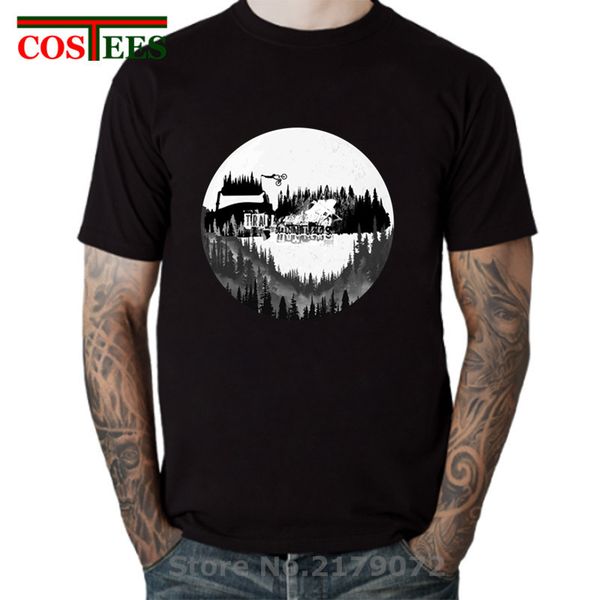 

mtb trailhunters mountain biker landscapes wild forest moon design tshirt mtb bicycle enduro bmx sport hooded sweatshirt hoodie men t shirt