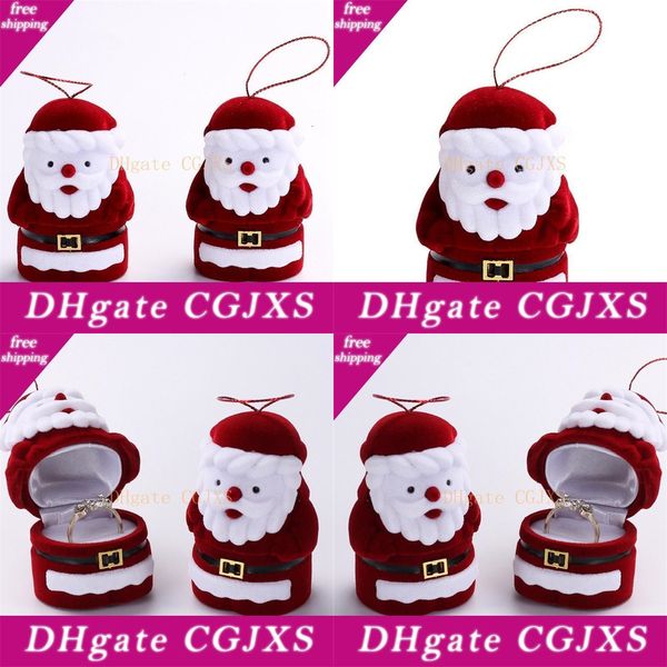 

necklace jewelry ring design boxes valentine gift factoryorvkclaus box santa velvet gifts hodffoutlet4swc