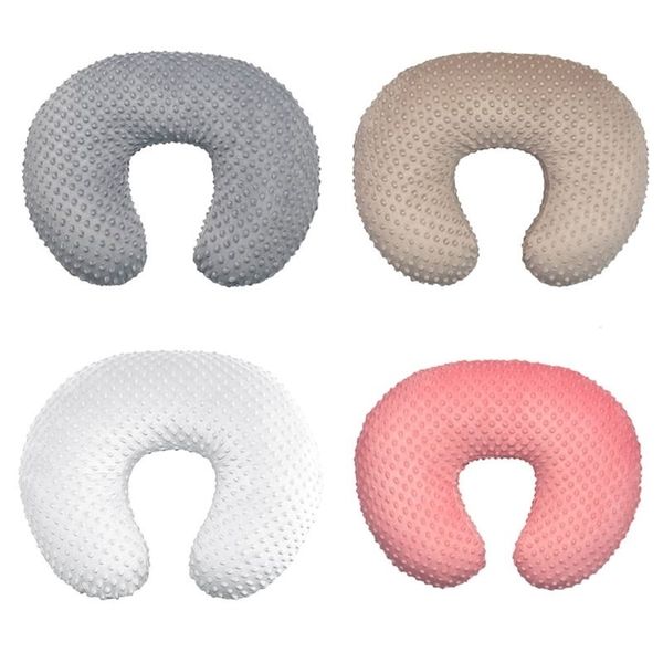 

soft nursing u-shaped pillow slipcover baby breastfeeding pillow cover for infants little boys girls use supplies lj201209