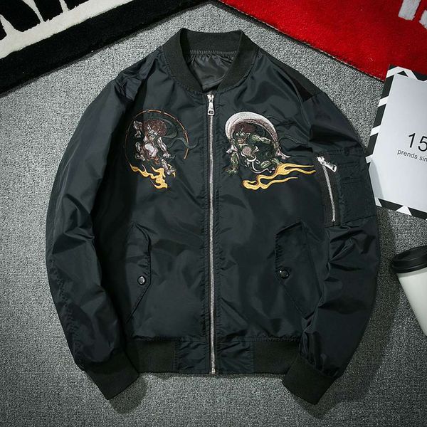 

2020 new designers jacket men's and women's bomber jackets youth jackets spring and autumn couples jacket, Black;brown